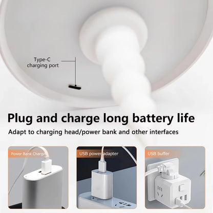 USB Charge Bottle Table Lamp Touch Control 3 Colors and Stepless Dimming Night Lamp for Bar Silicone Wine Stoppers Night Lamp